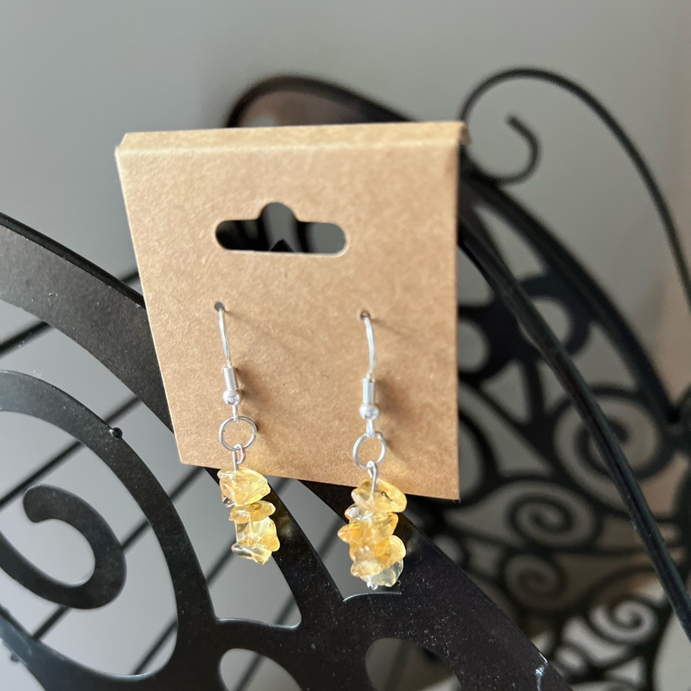 Handmade earrings. Beautiful and unique!